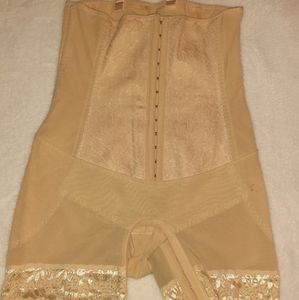 High  waist  zipperless girdl  nude